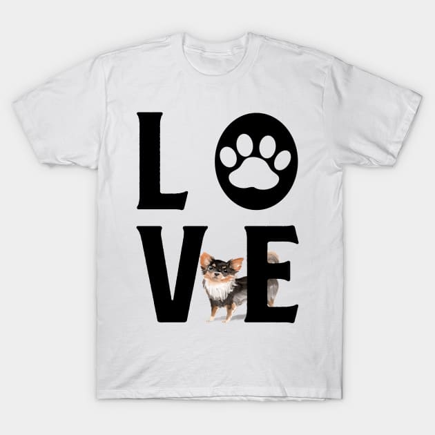 Dog Love - Chihuahua T-Shirt by TKLA